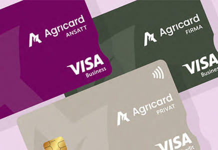 Agricard - landbrukets kreditt- og fordelskort