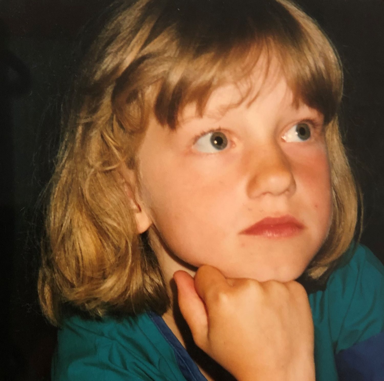 Barneskole Maria Solheim som barn