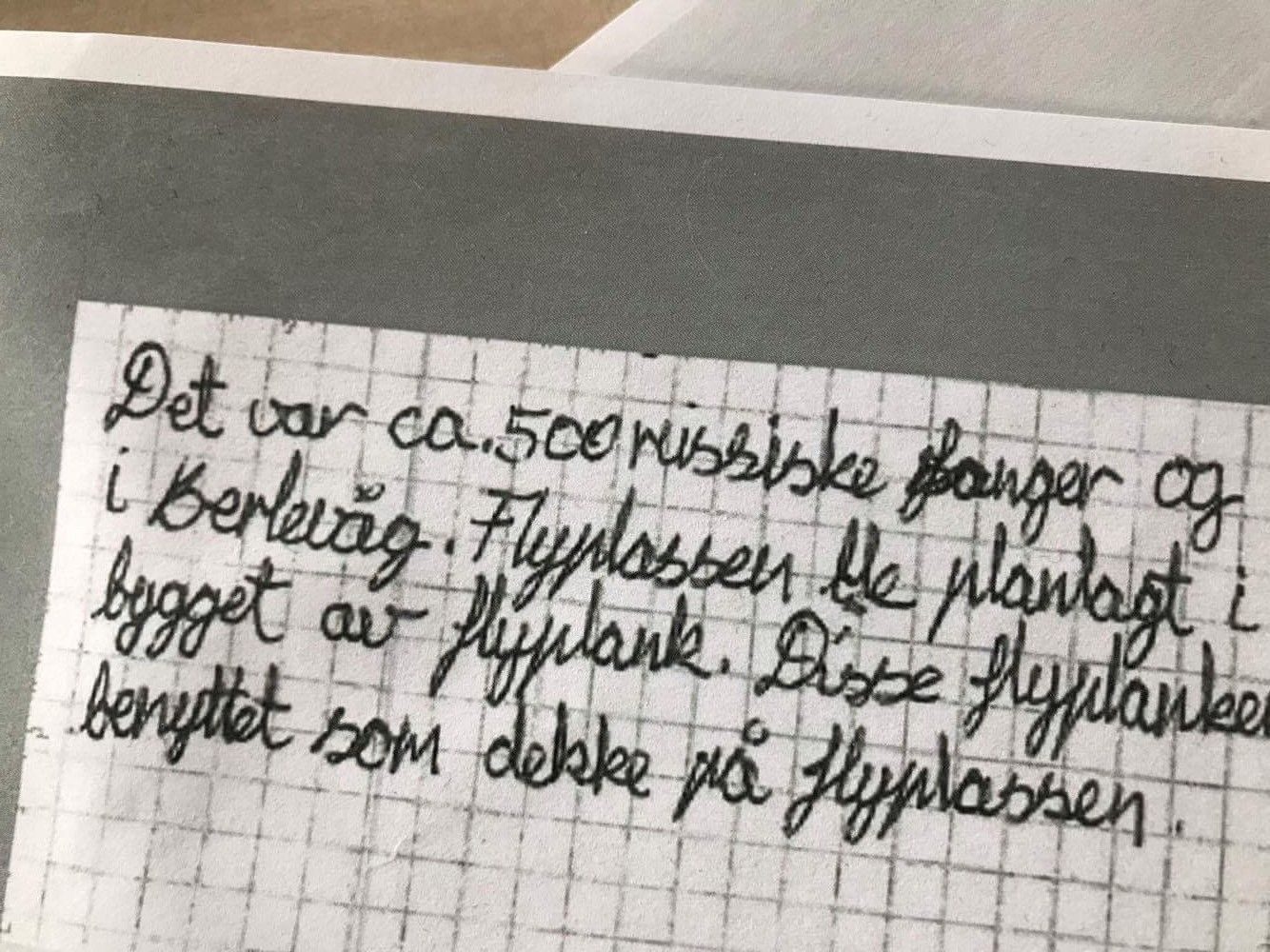 Berlevaag skole krigsminneprosjekt med Eirik Audunson Skaar og riksarkivet 2017 (1)