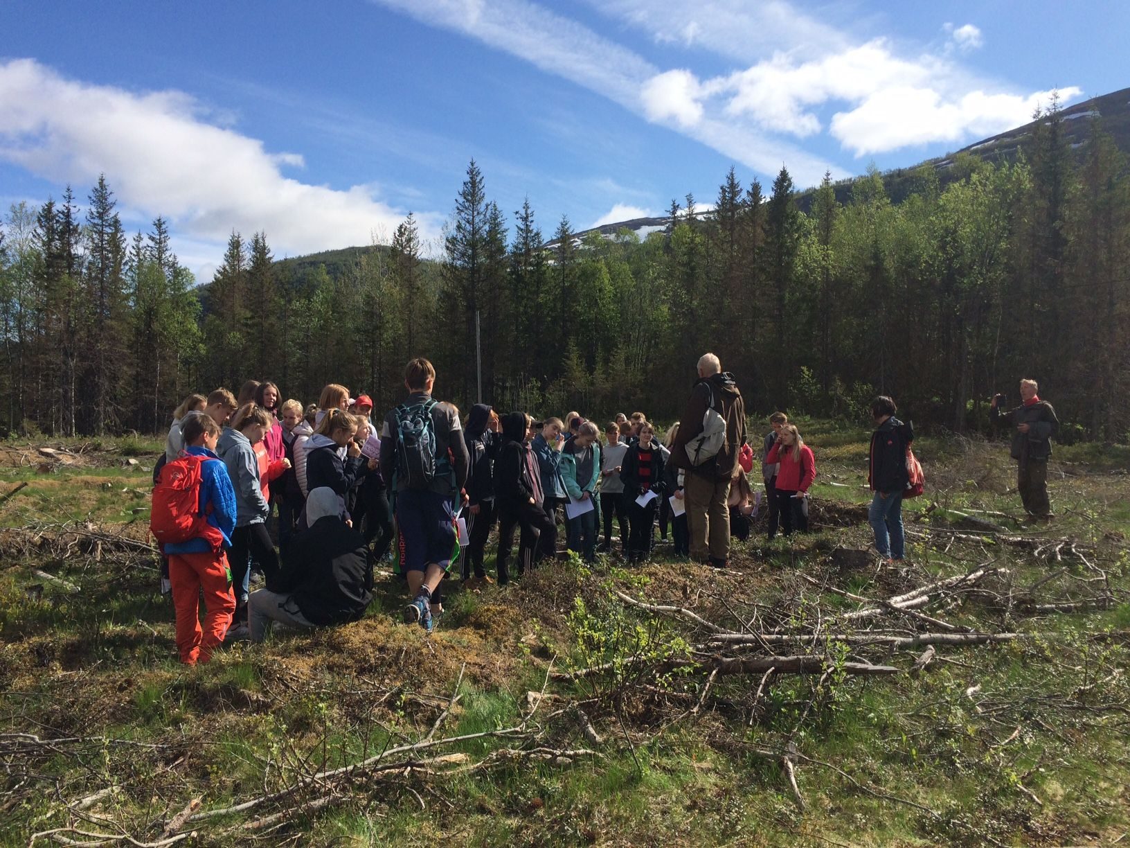 Zona Sona Mo i Rana og fangeleir Dunderland Saltfjellet 50 elever i en brakkeruin - her bodde engang 50 fanger
