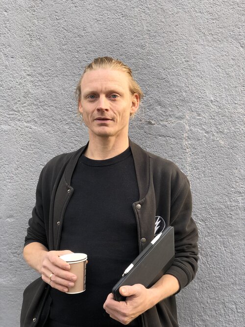 Kyrre Bjørkås, fagansvarlig for visuell kunst og film i Kulturtanken