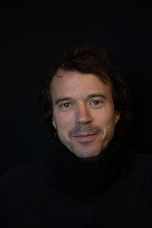 Marius Strandgård Baun som var veileder på DKS-LAB på Telemark Kunstsenter