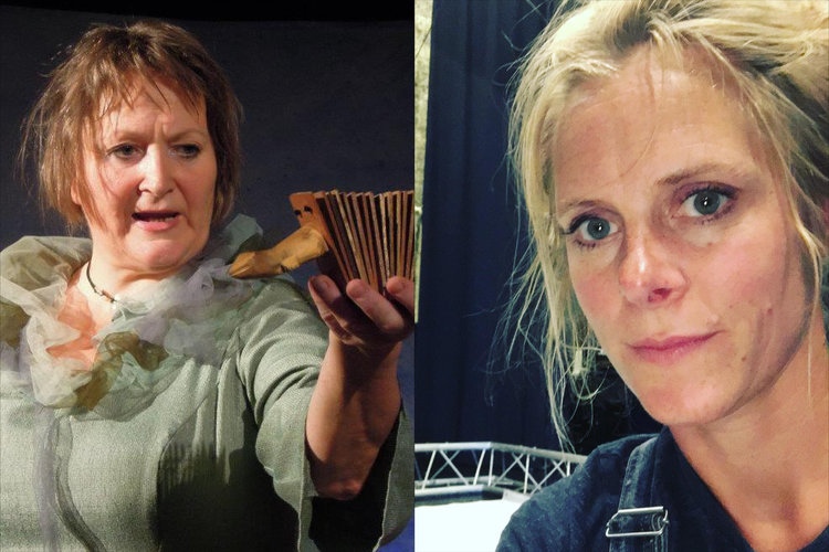 Karen Høie, produsent i Kulturproduksjoner og Thea Danielsen, Fjørtoft i Fjørtoft kulturproduksjoner