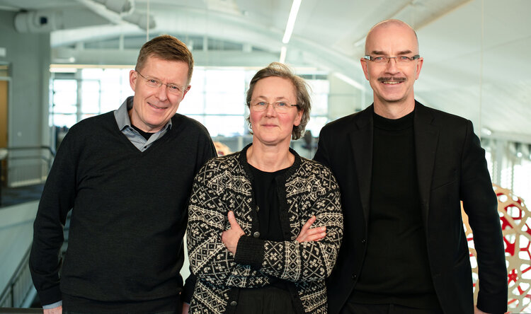Kjersti Myrehagen, Egil Rundberget og Ståle Stenslie.