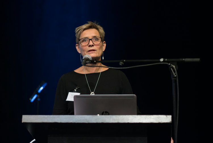 Marit Jacobsen – styreleder i kulturalliansen og direktør Norsk Husflid, taler