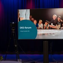 Et skjerm hvor det står "DKS-forum"