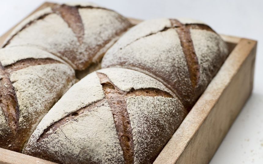 grovt byggbrød
