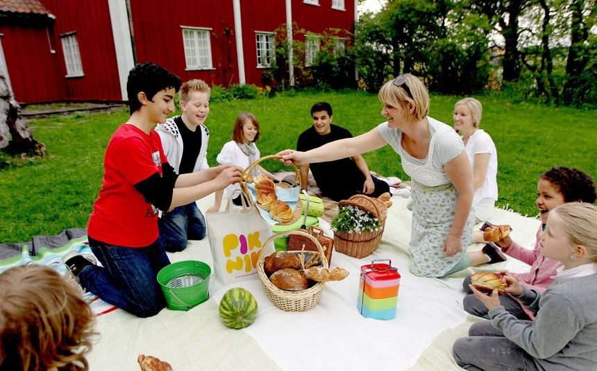 deilig bakst til sommeravslutningen