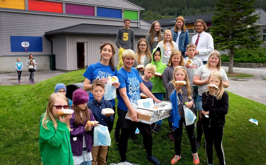 Skolebrødets dag på Kjølsdalen Montessoriskule