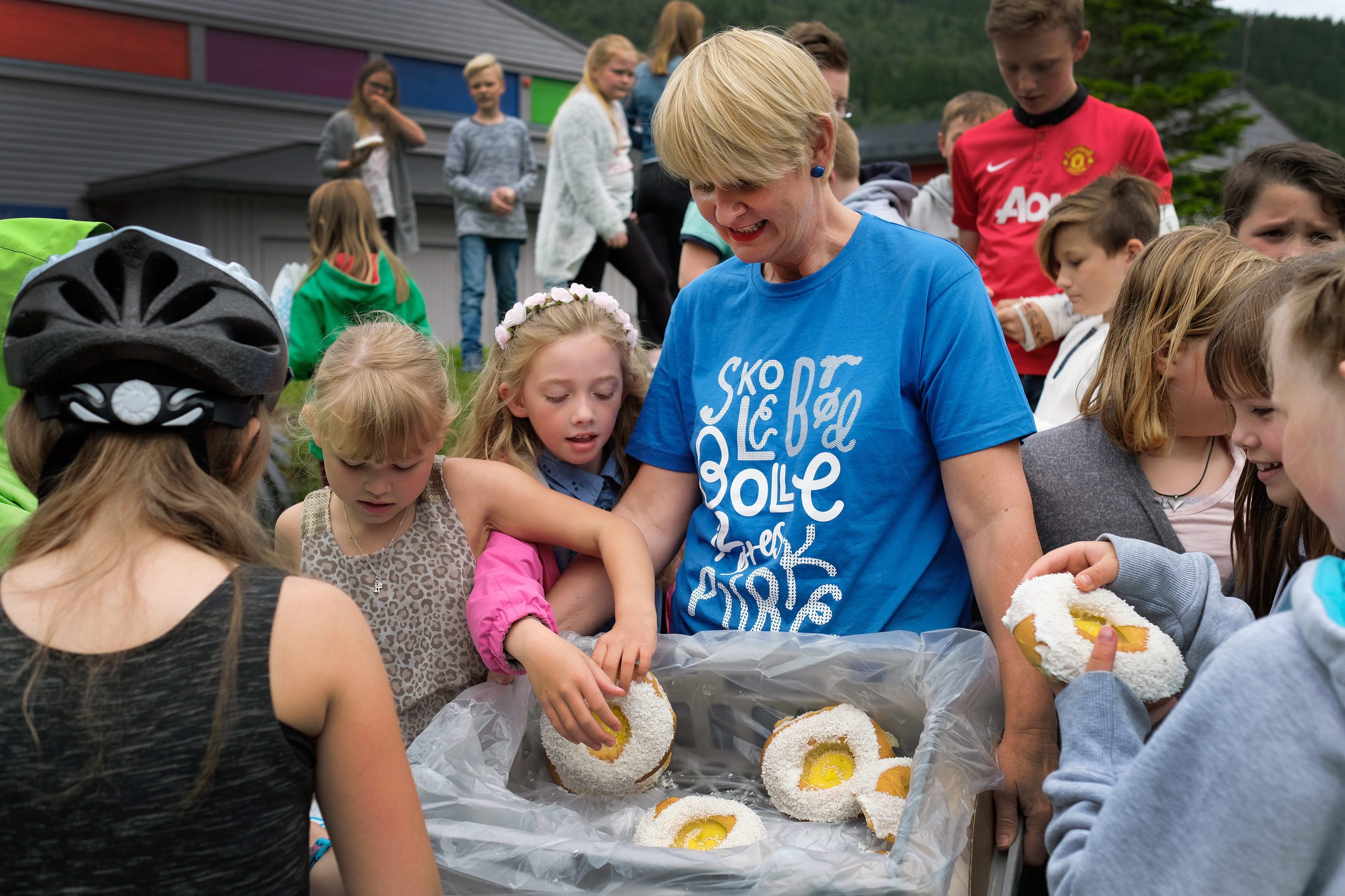 Skolebrødets dag på Kjølsdalen Montessoriskule