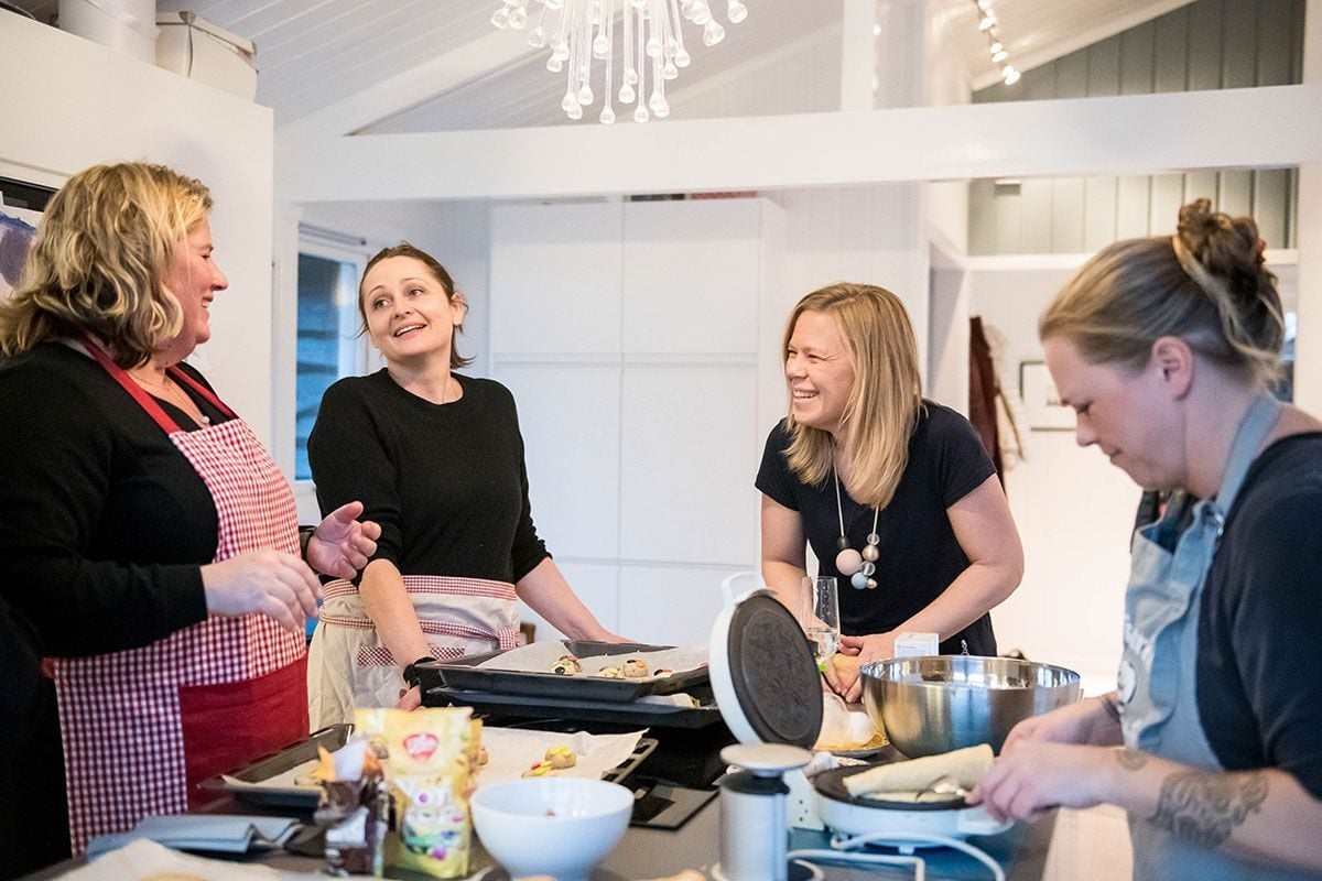 Julekakebaking
