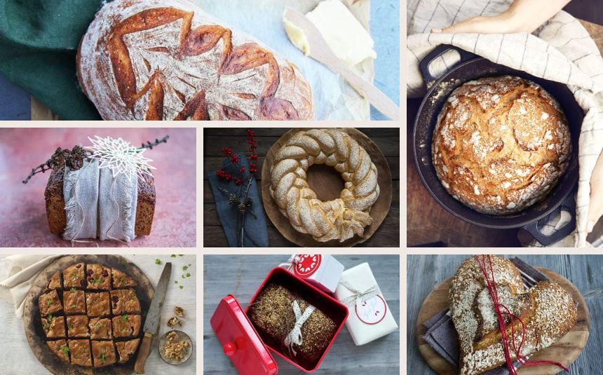 7 forskjellige brød til jul