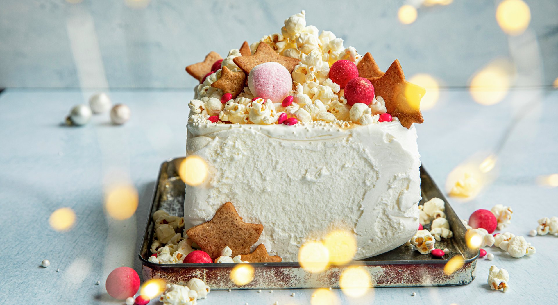 Superenkel iskake som juledessert