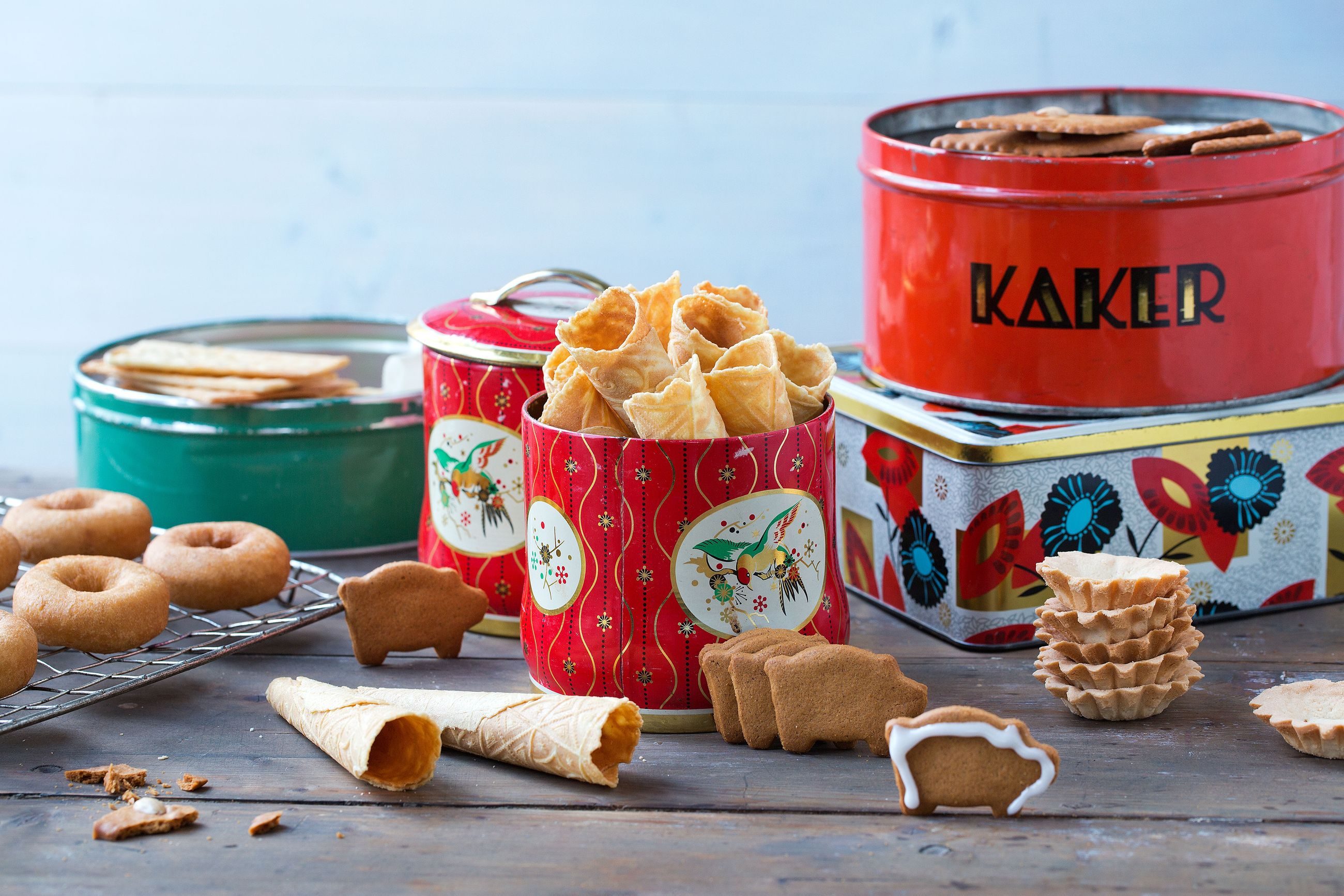 Å bake sammen med andre til jul kan gi mange ulike slag julekaker