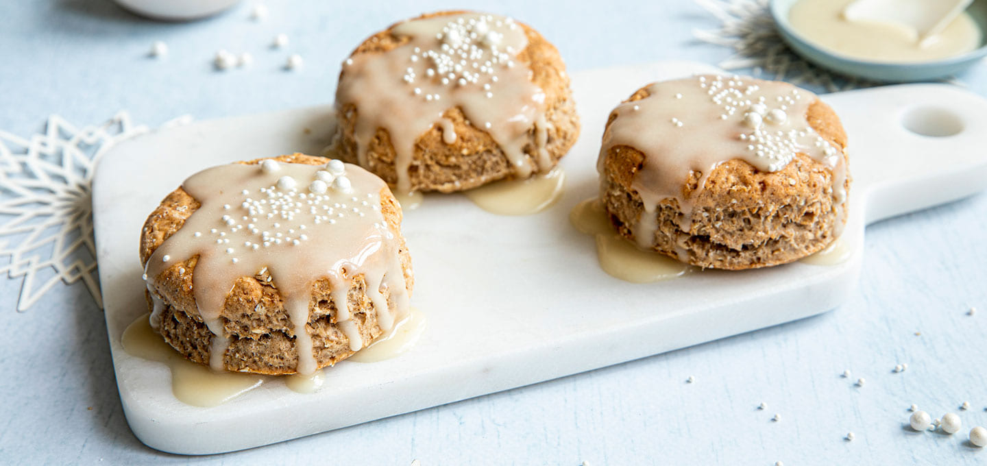 Pepperkakescones