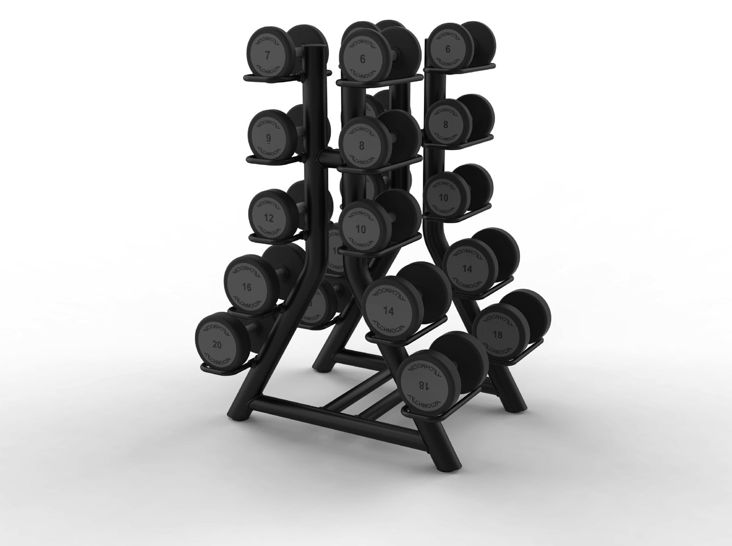 Vertical Dumbbell Rack – vertikal hantelstativ