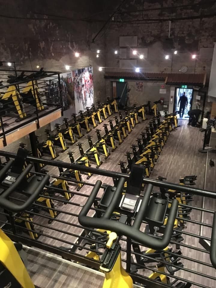 Sykkelsal family sports club technogym