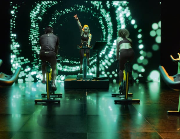Free beat class group cyle technogym spinning