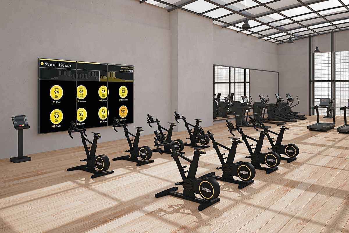 SKILLBIKE gruppetime på treningssykkel