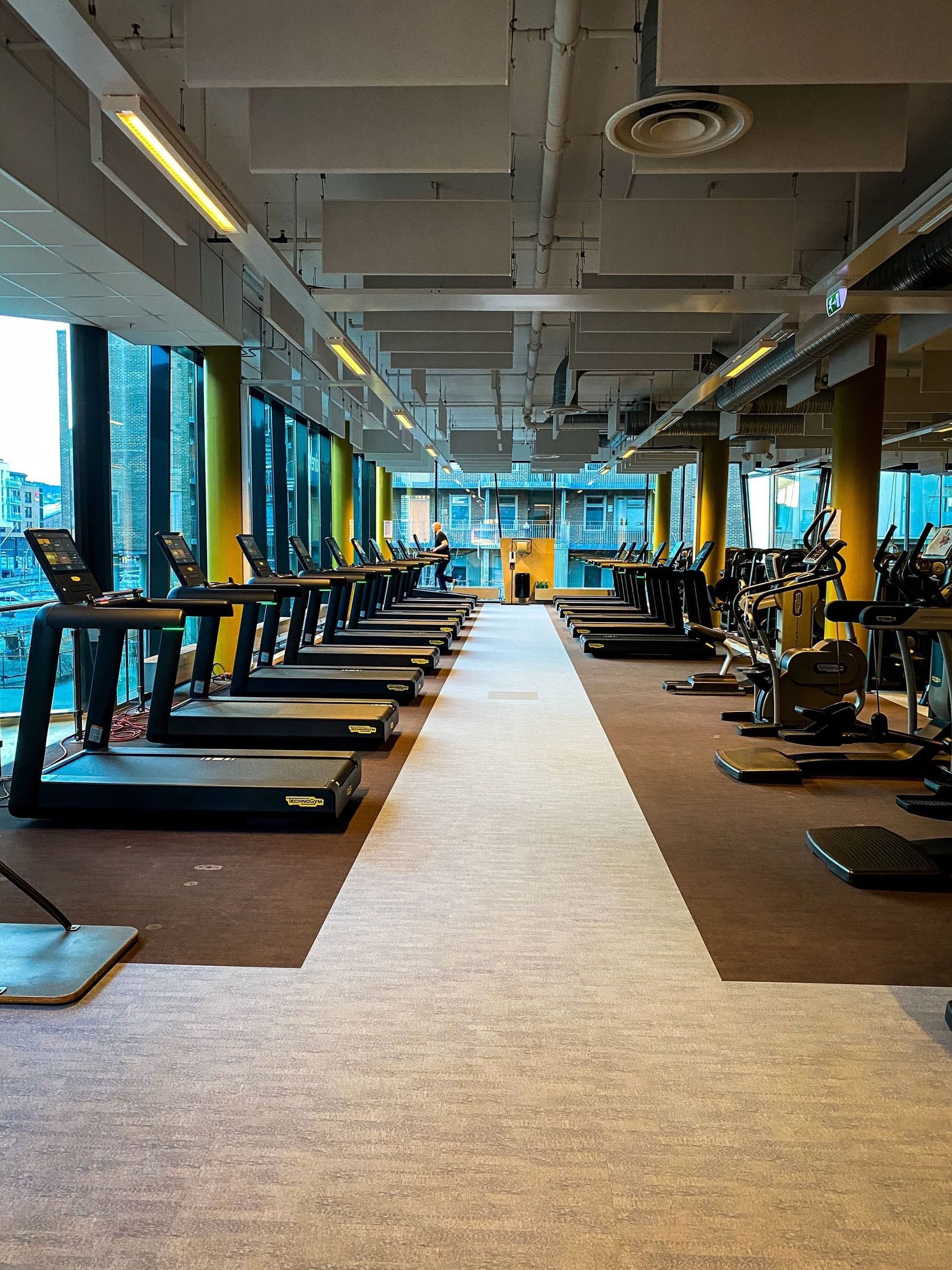Sit har Norges første og største møllepark med Technogym Excite Live