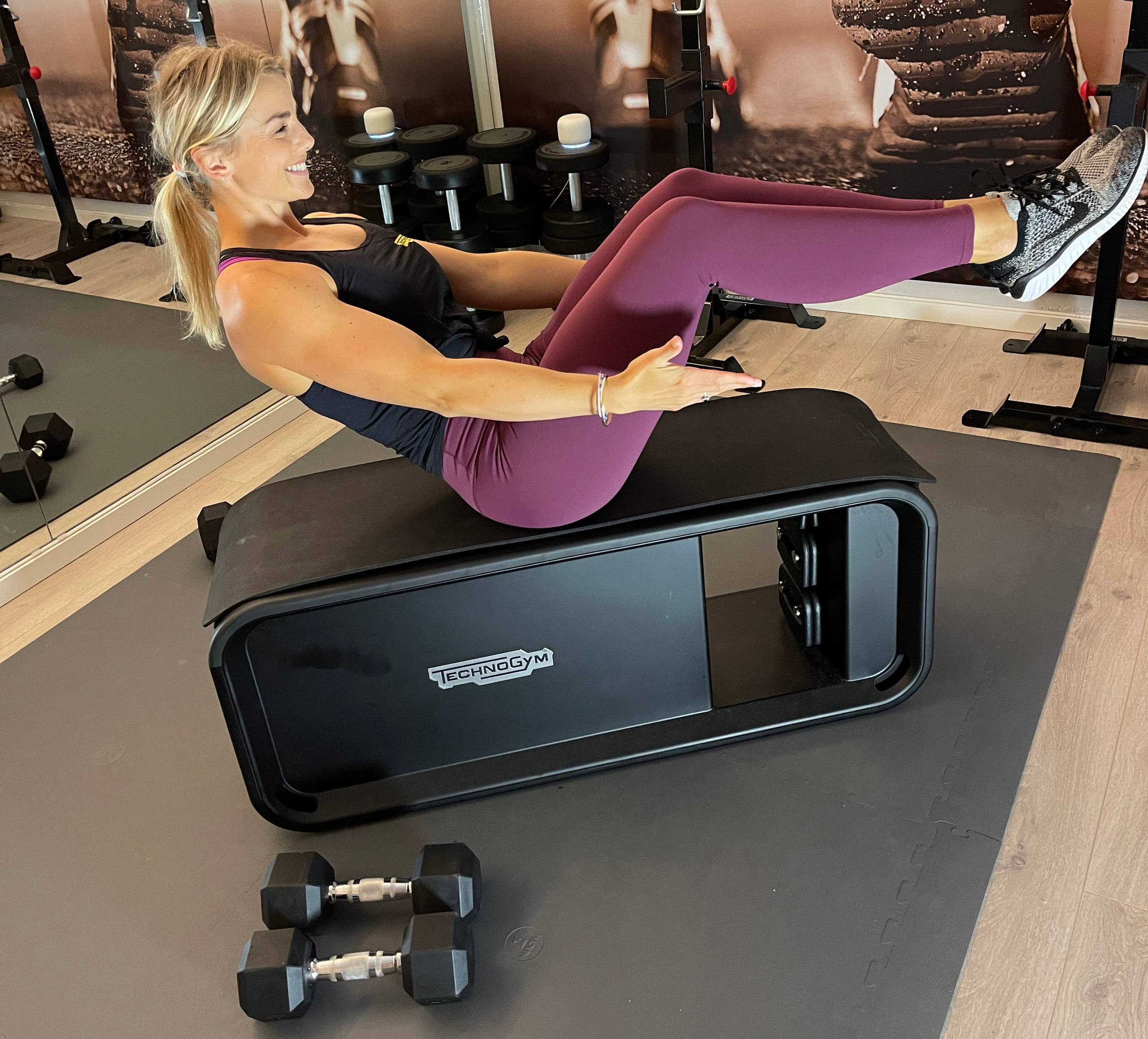 pia seeberg technogym app technogygym bench