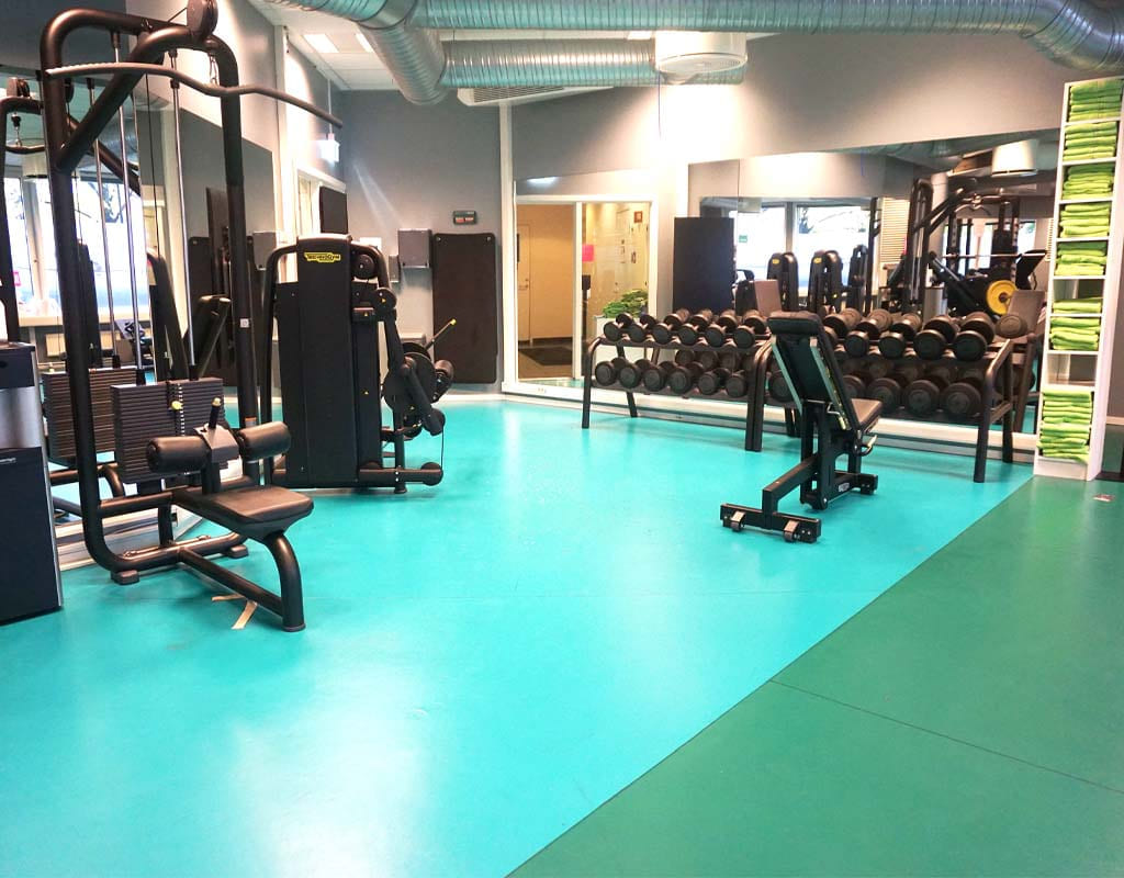 Technogym treningsrom bedrift seb norge gym helse trening velvære