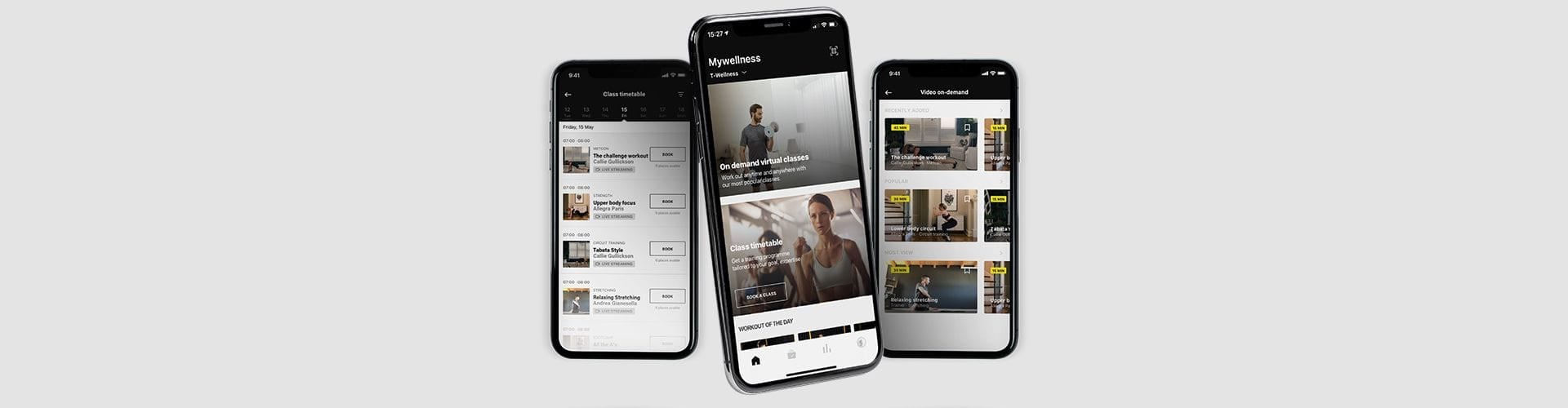 En digital mobil träningsupplevelse