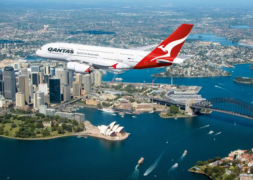 Företagsgym – Quantas huvudkontor (Australien)