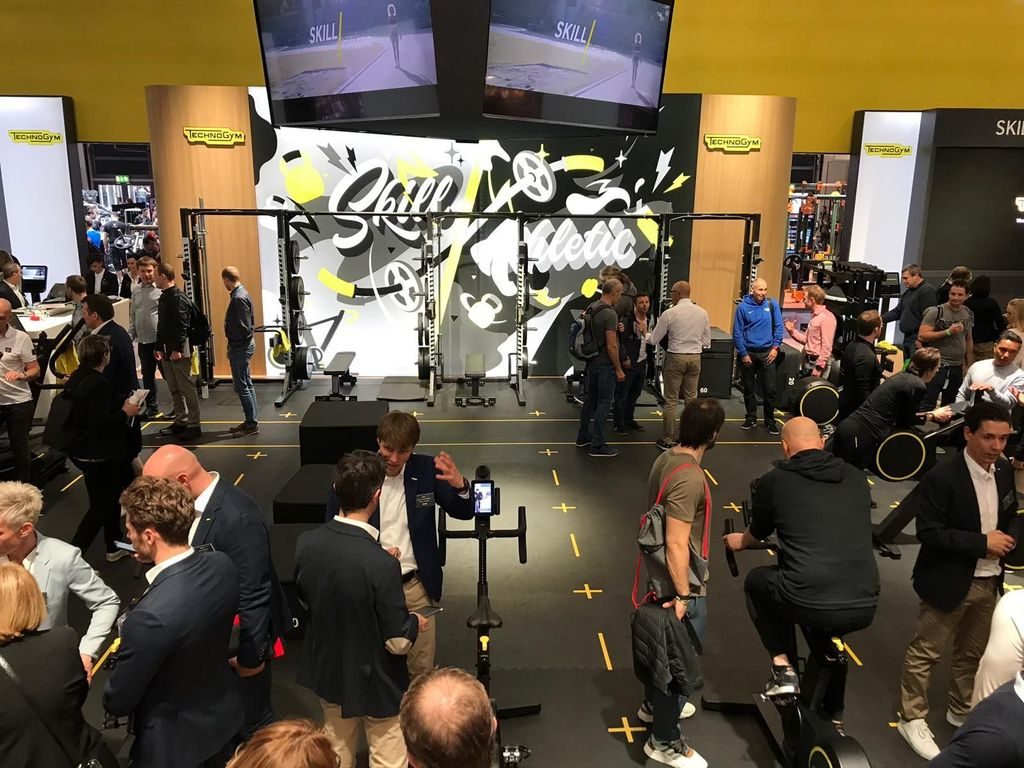 Technogym club 4.0 boutique konseptit esillä Fibo 2019 messuilla