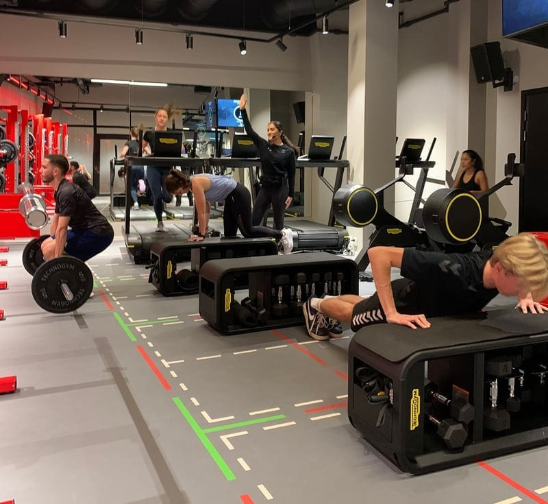 teens circuit training on nuorten suosima tunti Studio Jobbsprekissä
