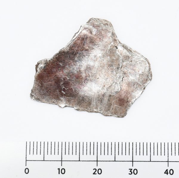 Bild 5. En liten bit glimmer som hittades tillsammans med mynten.