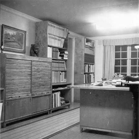 Interiören i expeditionen 1951.